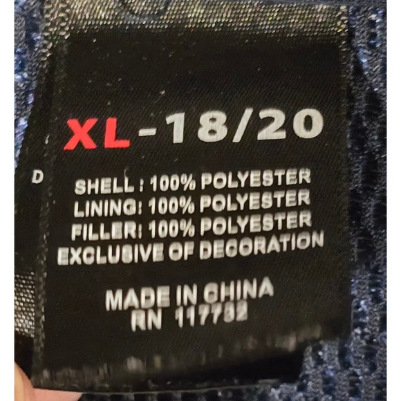 Zero Exposure Youth Ski Snowboard Jacket Blue‎ Black Hooded Winter Size 18/20 - Picture 11 of 14